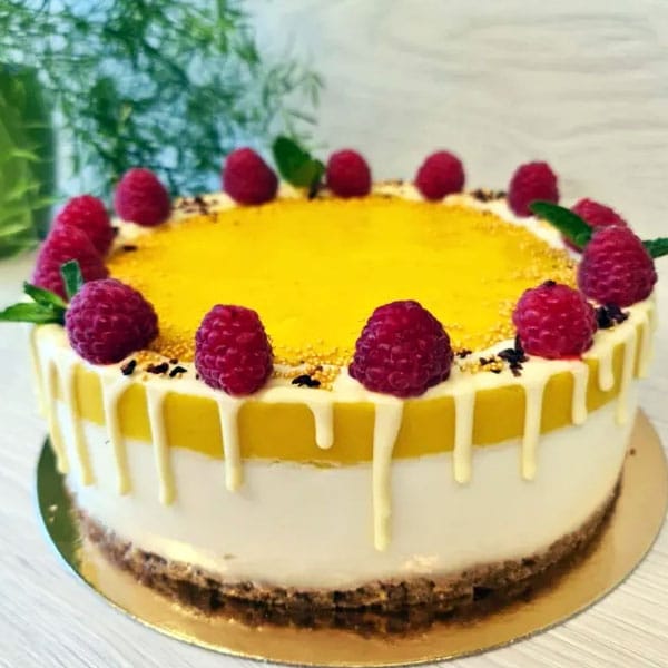 Mango - kokosriekstu torte 1 Mango kokosriekstu torte
