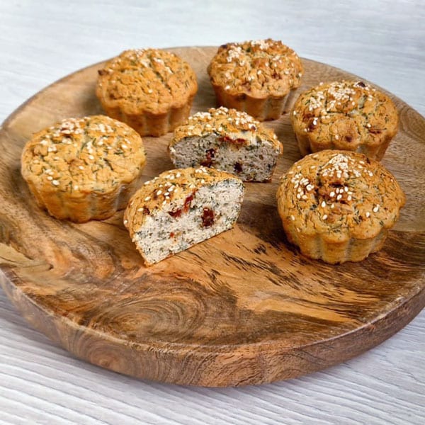 Balto pupiņu keksi ar Tofu sieru (bez piena produktiem) 1 White bean muffins with Tofu cheese (dairy-free)