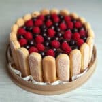 Torte ar vaniļas jogurtu ar mango