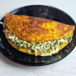 Omlete ar ķirbi sieru un vārītu olu