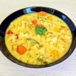 Овощной суп с сыром