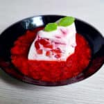Curd – Yoghurt Dessert with Strawberries